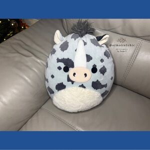 SQUISHMALLOWS GRADY the Blueish Spotted Cow | Original | Plush Toy